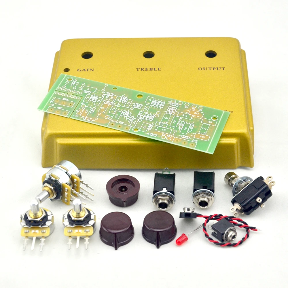Новые наборы педалей Klon Centaur Overdrive Project GOLD Box корпус с печатной платой и многое