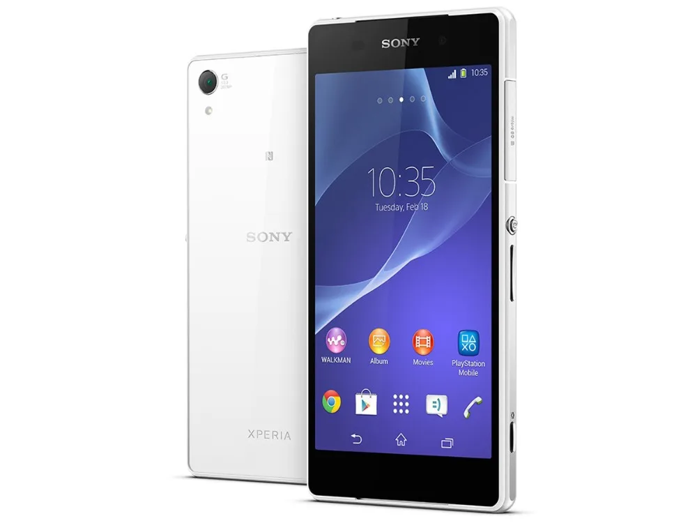 Разблокированный мобильный телефон sony Z2 D6503 5,2 ''дюймовый четырехъядерный Android 3 ГБ ОЗУ 16 Гб ПЗУ GSM wifi gps мобильный телефон