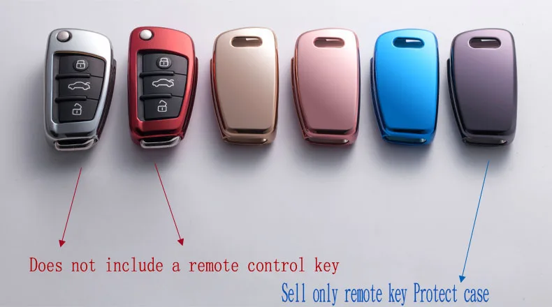 Золотой чехол для ключей из ТПУ умный защитный Audi A1 A3 A4 S3 S4 Q3 Q5 Q7 | Автомобили и