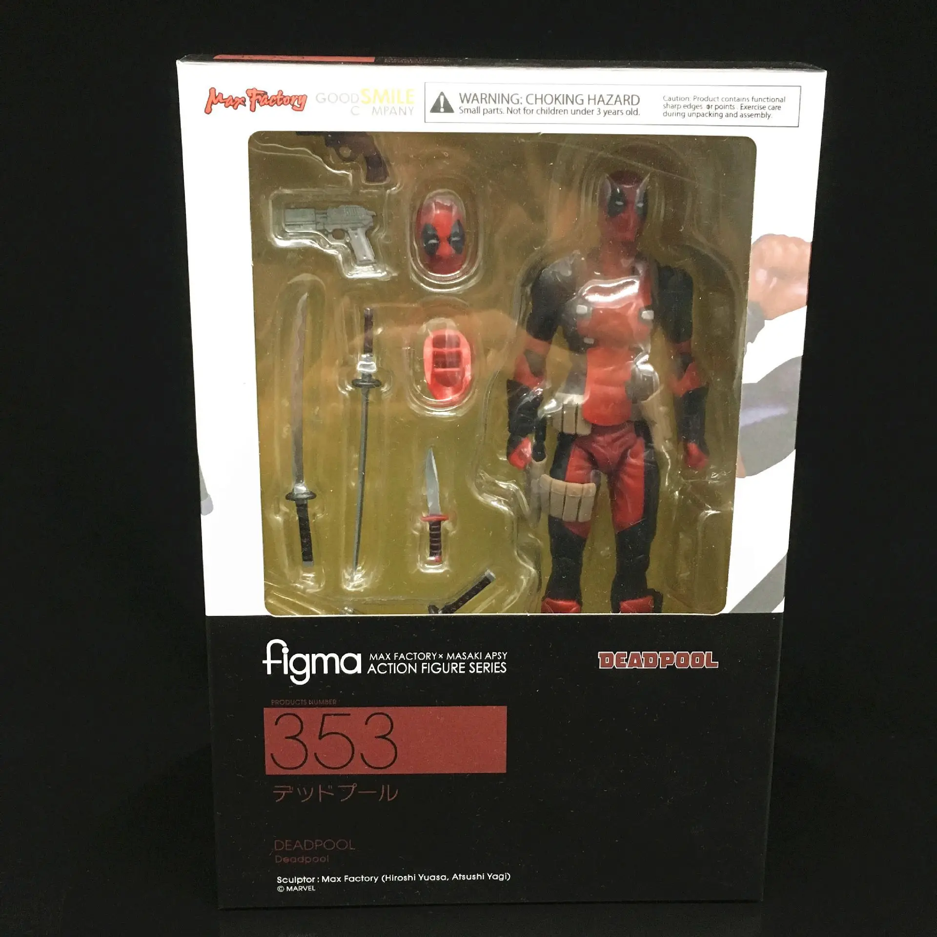 Marvel 15 см X MAN Figma 353 Дэдпул BJD ПВХ экшн фигурки модели игрушки|Игровые и
