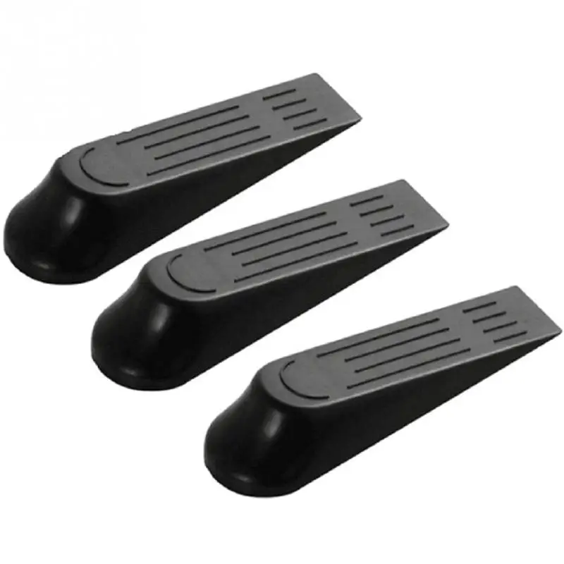 5 шт. двери клиновидная Пластик ограничители открывания дверей нескользящей