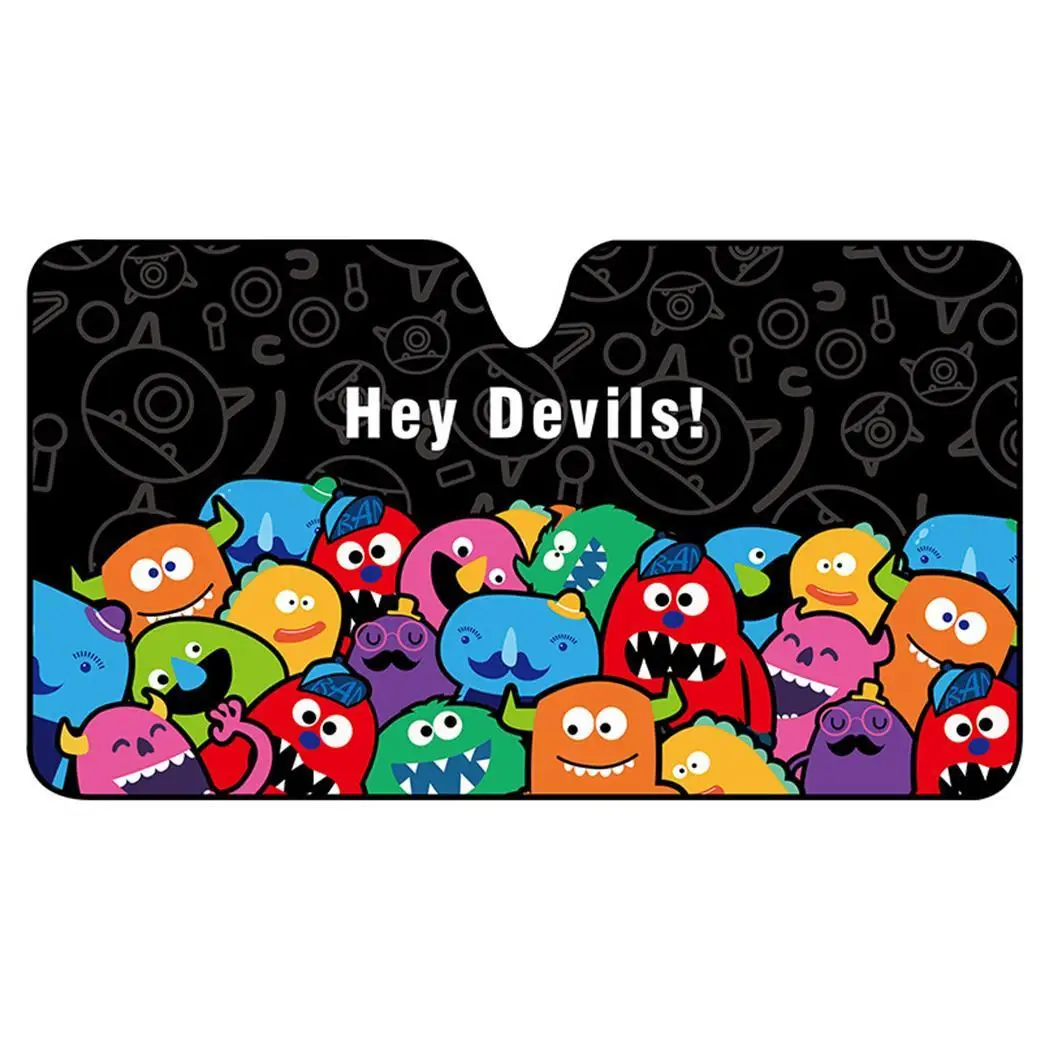 2 шт. солнцезащитный козырек для переднего окна автомобиля с рисунком общий 1 9