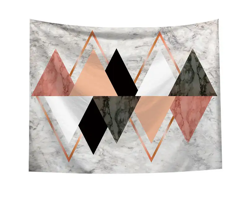 Гобелен с мраморным узором мандала хиппи Настенный Коврик для йоги тонкое одеяло