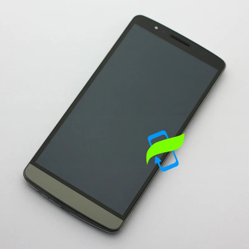 5 &quotоригинальный Dsiplay экран для LG G3 D850 ЖК с дигитайзером в сборе рамкой дисплей D851