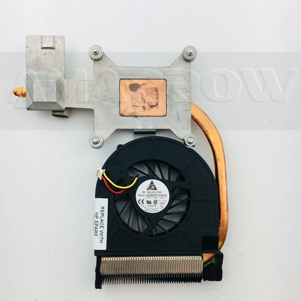 Оригинальный радиатор для ноутбука кулер процессора HP CQ50 CQ60 CQ70 489126-001 | Компьютеры