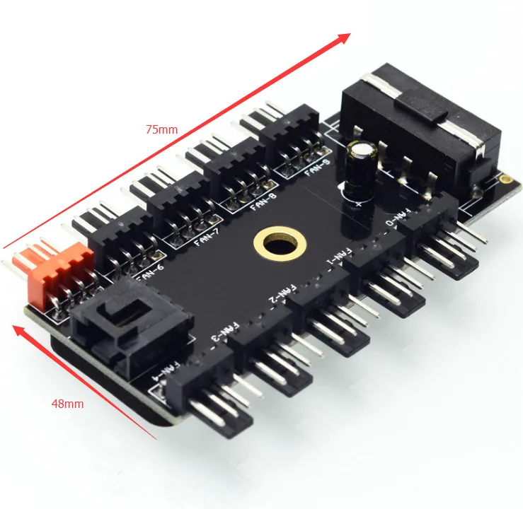

Новейший черный ПК от 1 до 10 4Pin Molex кулер вентилятор охлаждения концентратор сплиттер кабель ШИМ 12В 4Pin блок питания адаптер для PC Mining