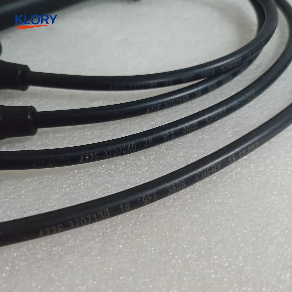 477F 3707130/40/50/60 Высоковольтная линия для двигателя Chery Qiyun 1 5 477|Набор кабелей