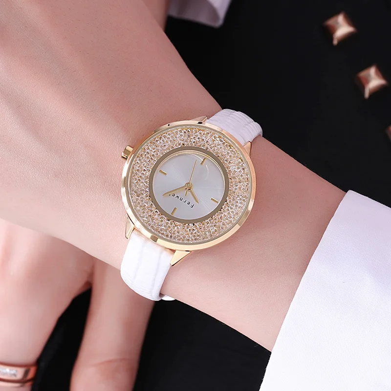 F13C Relogio Feminino модные женские часы лучшие продажи звезда небо циферблат часы Роскошные розовое золото женские браслет кварцевые наручные часы - Цвет: F13C