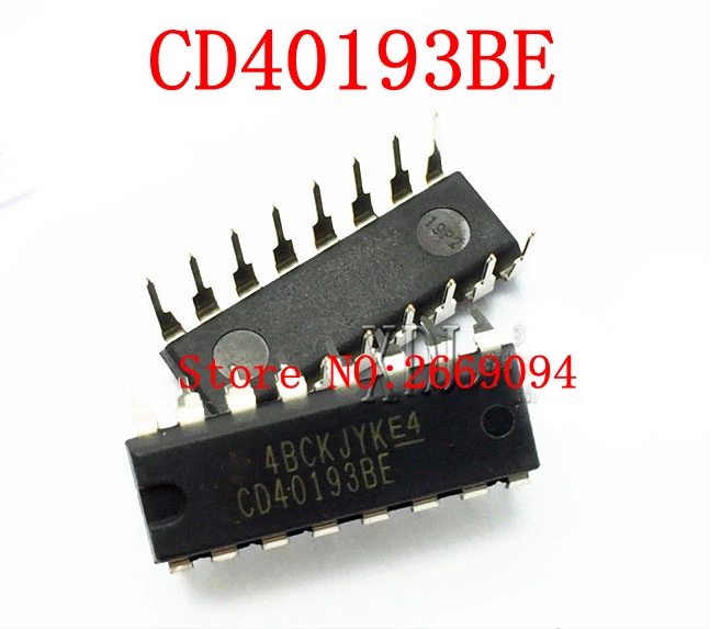 50 шт./100 шт. CD40193BE HEF40193BP DIP16 CD40193 DIP новые и оригинальные IC Бесплатная