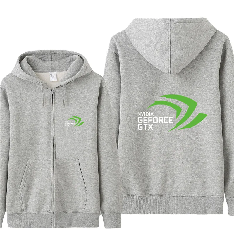 as picture cpu Nvidia Толстовка толстовки для мужчин осеннее пальто пуловер флисовая куртка унисекс человек cpu Nvidia толстовки HS-060 - Цвет: as picture