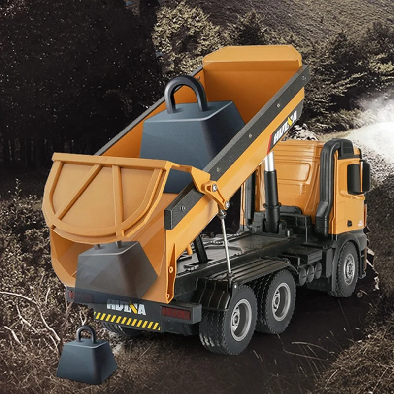 Huina 573 RTR 2 4 ГГц 10 каналов 1:14 пульт дистанционного управления RC грузовик