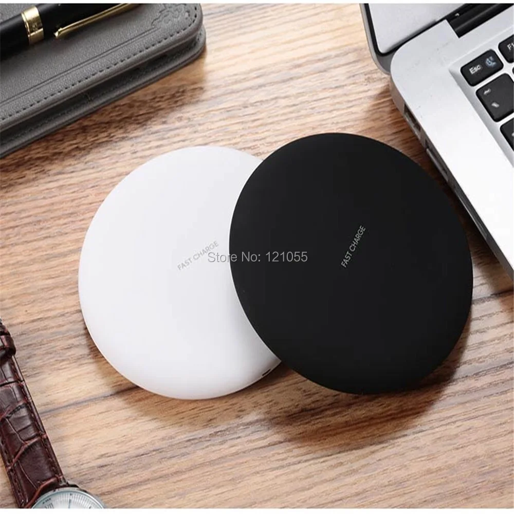 Qi Беспроводной Зарядное устройство для iPhone XS/X/8/7 plus 10W Быстрый Беспроводной взимать плату за samsung S9/S8/note8 телефона quick Зарядное устройство pad 500 шт./лот