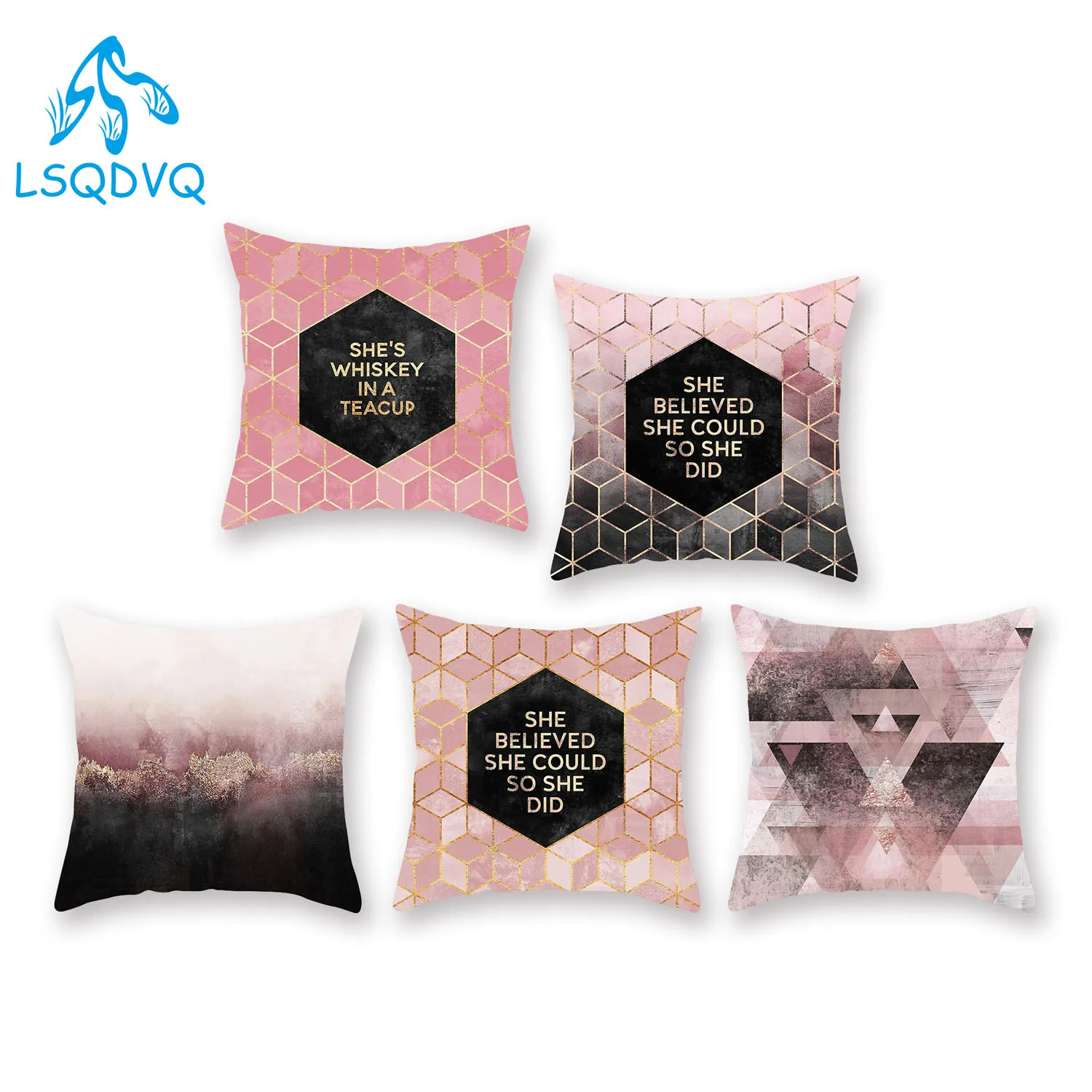 Из серии &quotсделай сам&quot Nordic Стиль черного и золотого цвета с геометрическим