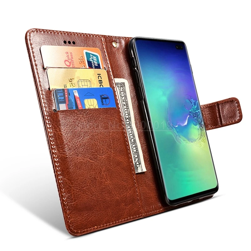 Чехол для Samsung S10 Plus чехол S10Plus книжка кошелек искусственная кожа сумка флип кейс