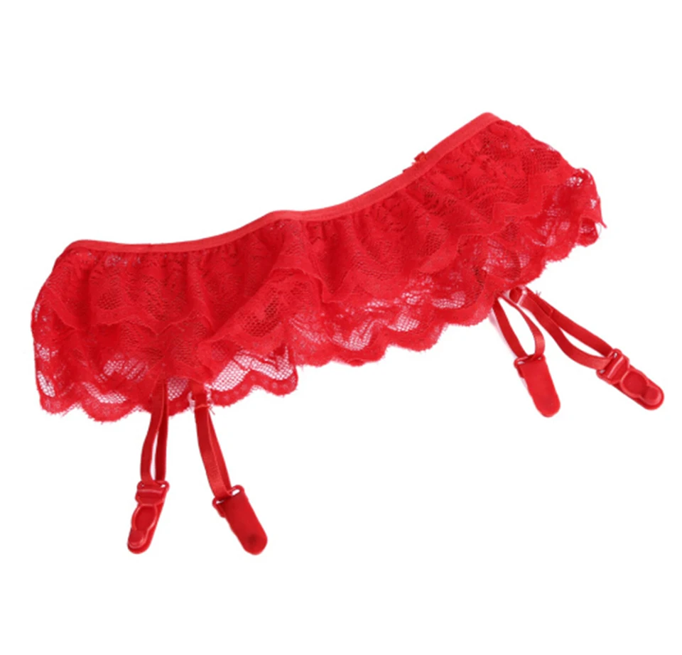 Подвязки для женщин двухслойные кружевные сексуальные | Женская одежда