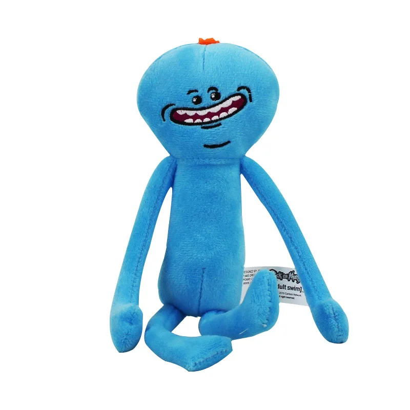 6 шт/лот 25 см Рик и Морти Happy Sad Foamy Meeseeks Морти Рик Плюшевые игрушки Мягкая набивная кукла игрушки для детей рождественские подарки