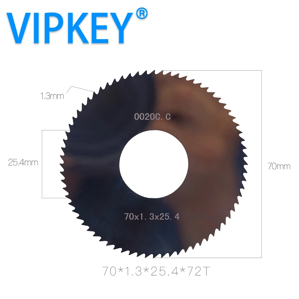 0020C.C 70*1 3*25 4 мм * 72T карбид вольфрама плоские зубы ключ резак циркулярная пила