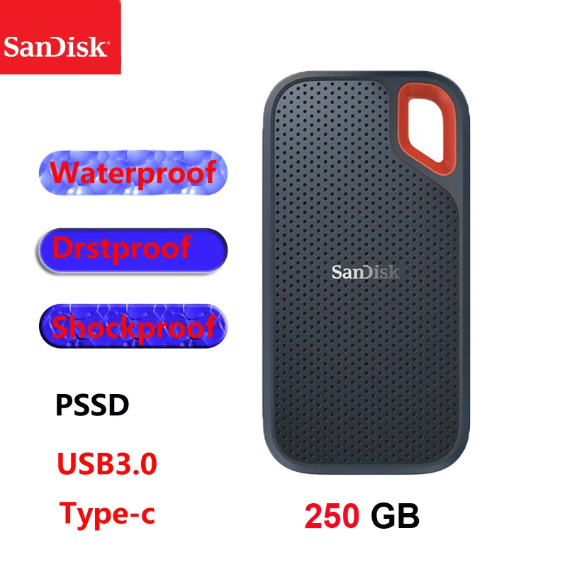100% карта памяти Micro SD SSD 600 550MBS 250 Гб внешний твердотельный жесткий диск USB 3 1