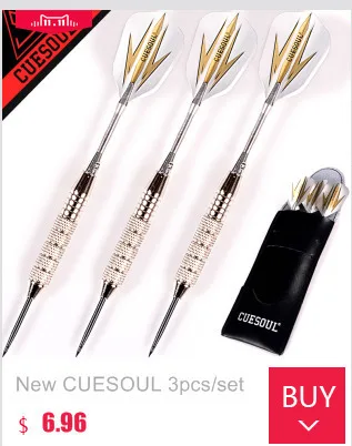 Cuesoul 26 г 15 см Профессиональный 90% Вольфрам Dart ствол для Сталь Совет Дартс черный Цвет CSBS-M2305