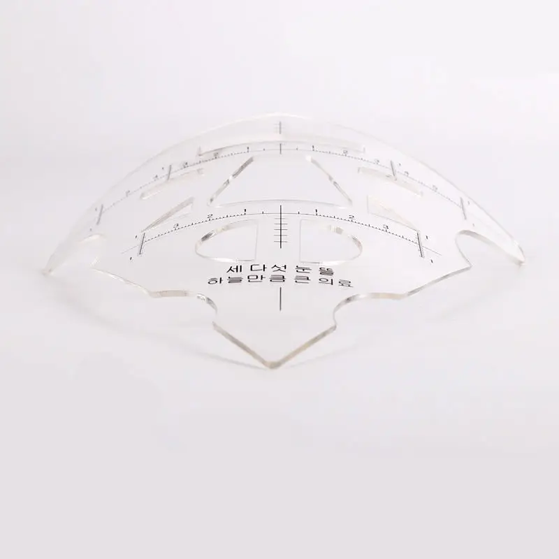 Трафарет для бровей многоразового использования макияжа измерительный шейпер