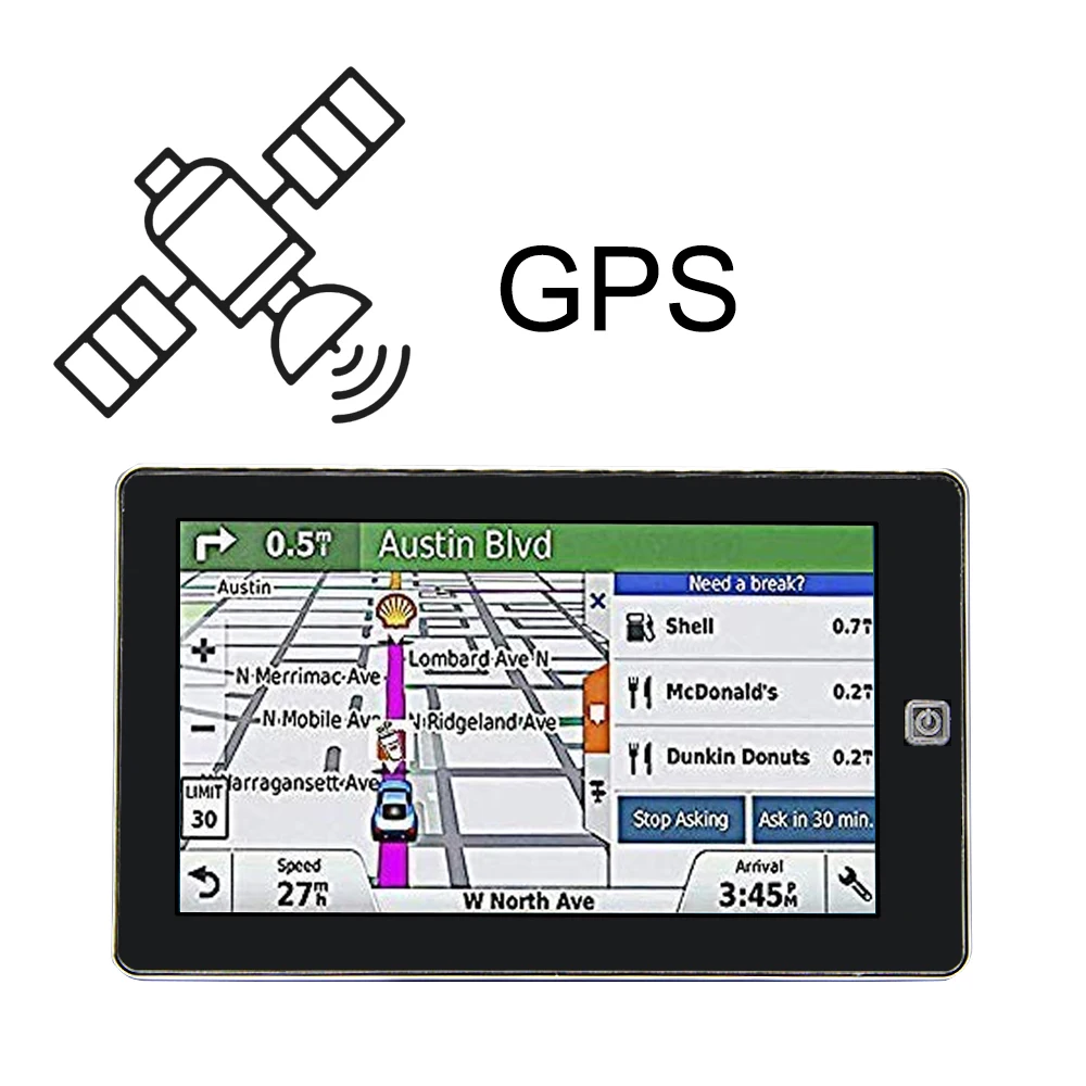 Bluavido 7 дюймов Автомобильный gps навигатор Navitel новейшая Европейская карта Sat nav с