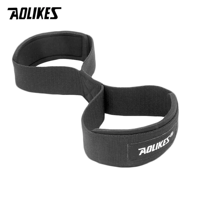 Basic Black ALBREDA, 1 пара, Рисунок 8, ремни для тяжелой атлетики, силовая атлетика, спорт, тренажерный зал, фитнес, бодибилдинг, штанга, поддержка запястья - Цвет: Basic Black