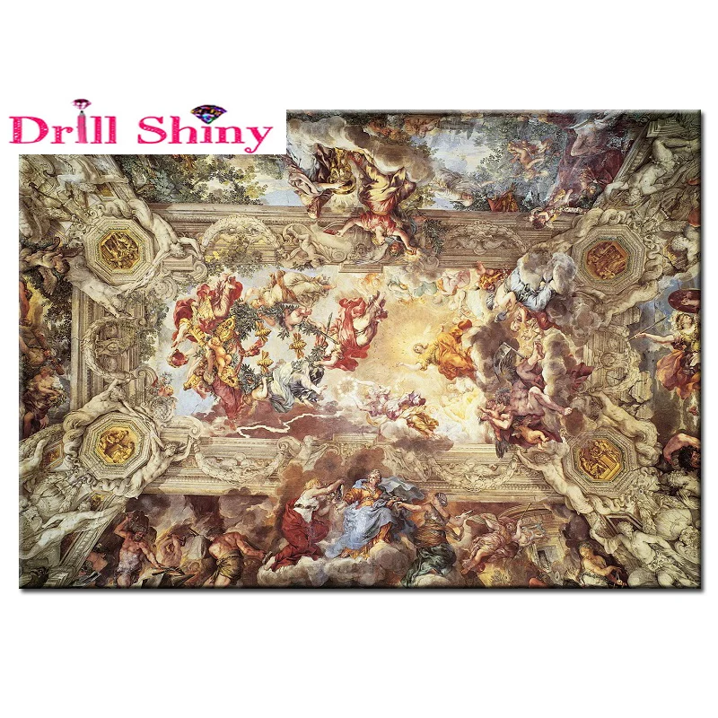 Картина из смолы религиозная вышивка крестиком 5D алмазная живопись сделай сам |