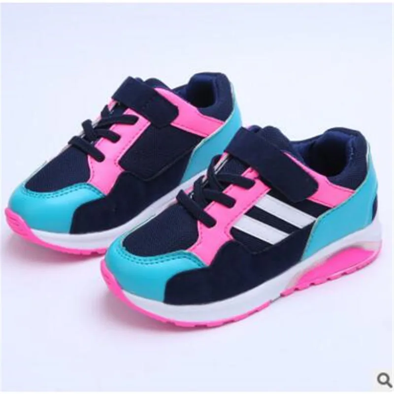 2017 весной новый детский спорт shoes мальчиков чтобы помочь низкой-хлопок