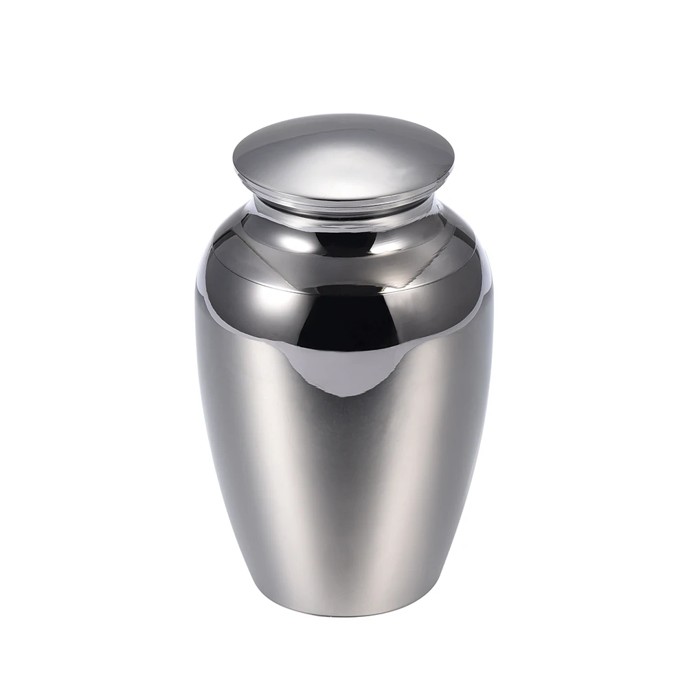 

IJU027 High Polished Stainless Steel 45mm*28mm Mini Funeral Casket Locket Jewelry Human&Pet Memorial urns For Cremation Ashes