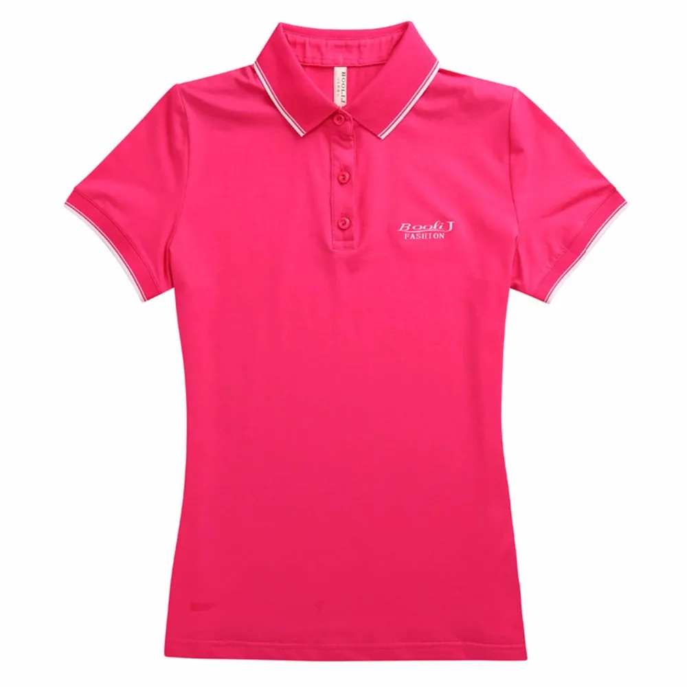 Мужские Поло рубашка из чистого хлопка сплошной цвет дна Для женщин рубашки