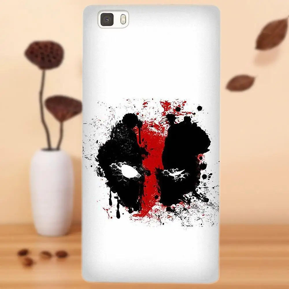 Bixedx Soft TPU Print Case Deadpool For Huawei G7 G8 Honor 5A 5C 5X 6 6X 7 8 V8 Mate 9 P7 P8 P9 P10 Lite Plus | Мобильные телефоны
