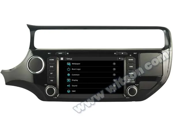 Специальный автомобильный DVD-плеер 8 дюймов для Kia Rio/Pride/K2 2015-2017 с системой