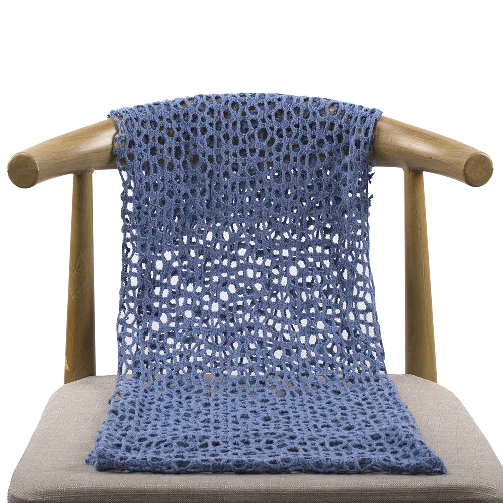 2019 осень зима женский новый вязаный шарф кольцо полый дизайн бесконечный шейный