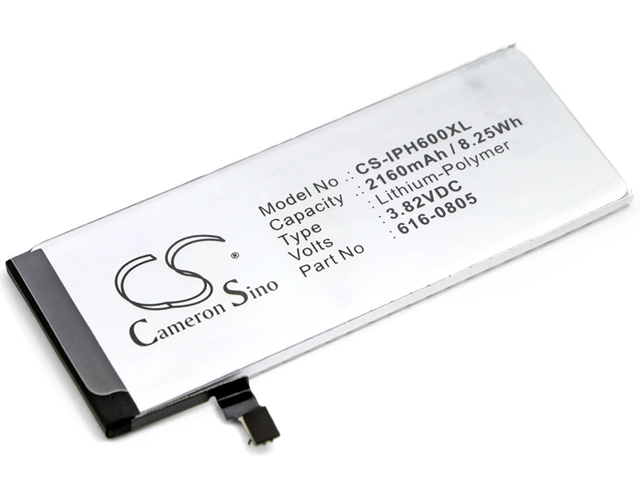 Для аккумулятора iphone 6 616-0804 616-0805 616-0806 616-0809 для Apple A1549 A1586 A1589 | Электроника
