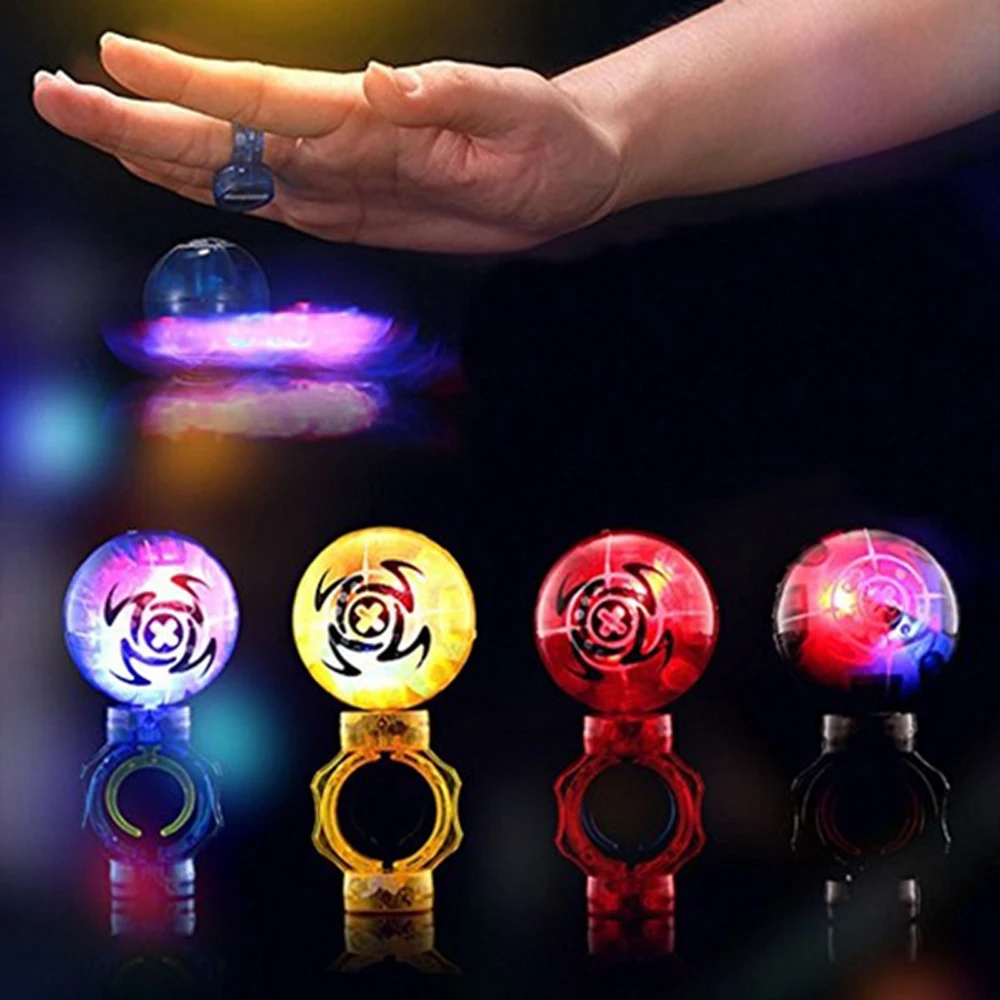 Непоседа Магия индукции мяч игрушка ABS ПВХ смешно Spinner депрессии мигающий шар
