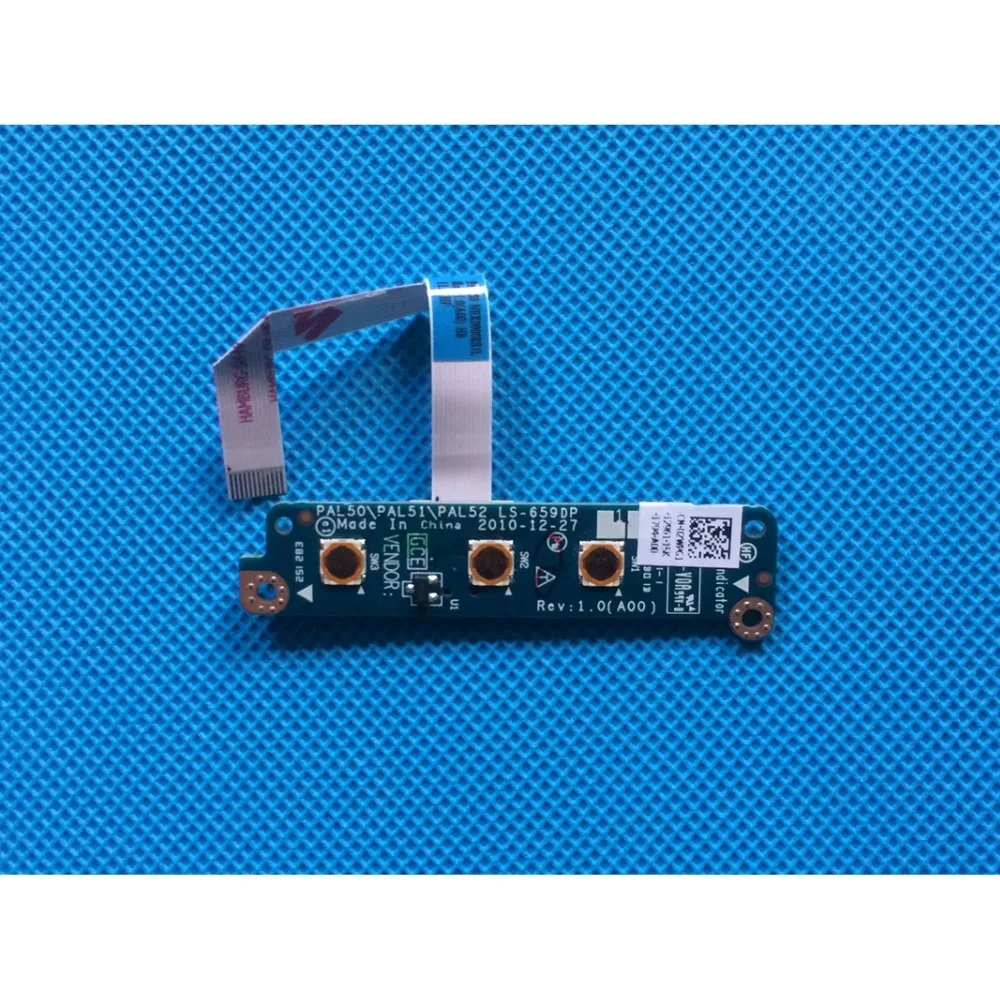 

Новая Мультимедийная кнопка, плата переключателя Wi-Fi PAL50 / PAL51 / PAL52 LS-659DP / 2WPG1 / 02WPG1 / 435NG831L01 для Dell Latitude E6420