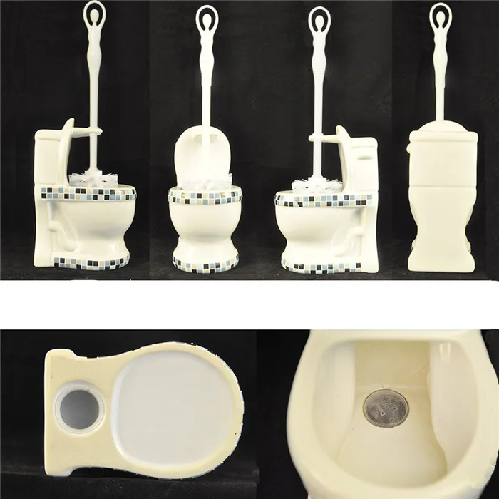 Керамический ершик держатель для аксессуаров ванной набор креативный