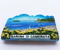 camelota beach italy refrigerator magnet 3d fridge magnet sticker travel souvenir kitchen home decoration accessories