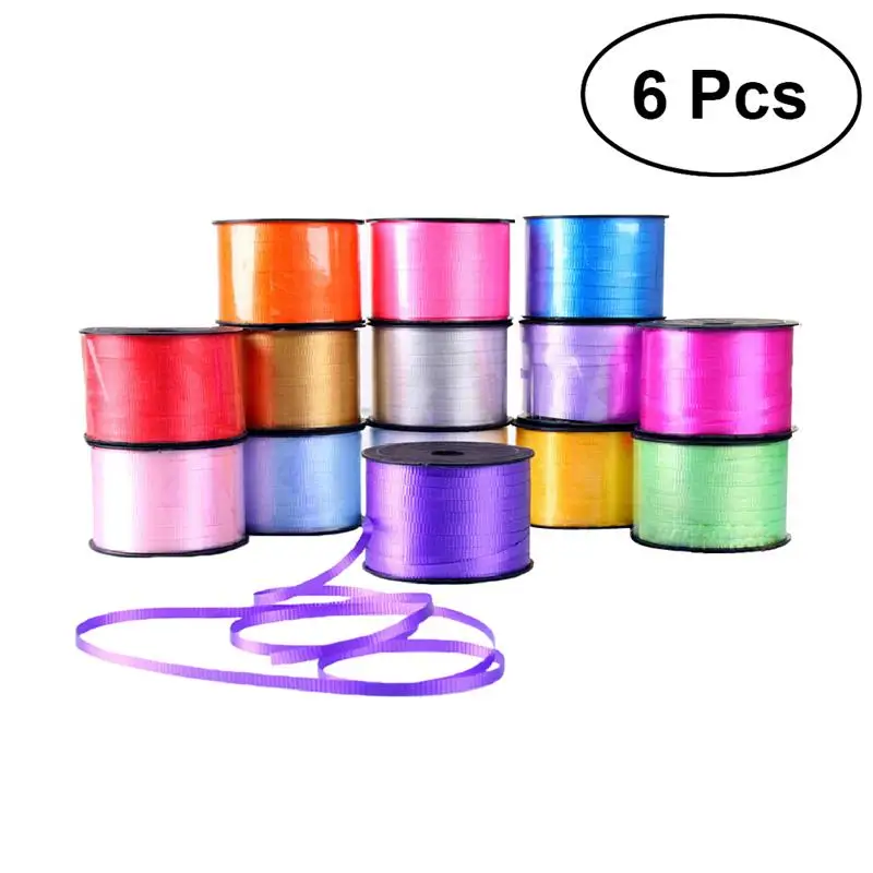 6 шт. керлинг ленты шар строка подарочная упаковка праздник подарка DIY