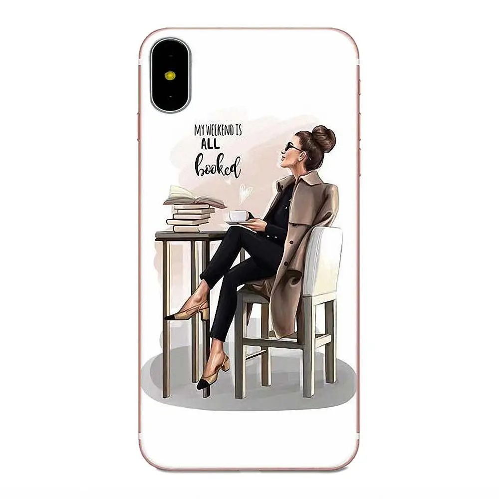 Модный ТПУ защитный чехол для мамы и дочки Galaxy A3 A5 A7 On5 On7 2015 2016 2017 Grand Alpha G850 Core2 Prime S2