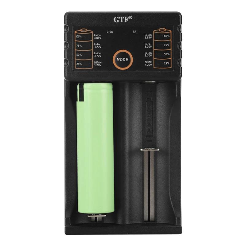 Интеллектуальное зарядное устройство GTF GF208 USB с функцией внешнего аккумулятора