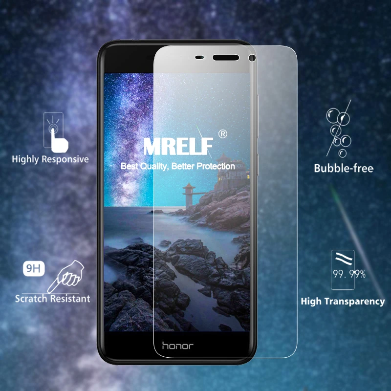 Защитное стекло закаленное 9H 2.5D для Huawei Honor 6C Pro|Защитные стёкла и плёнки