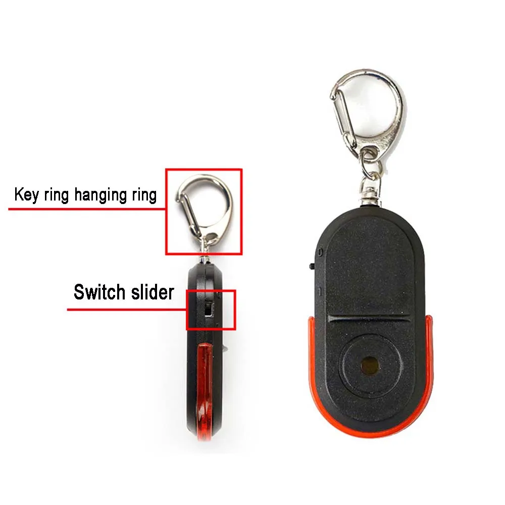 Свисток со светодиодной подсветкой сигнализация против потери дистанционное