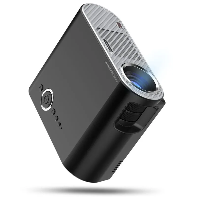 Новый GP90 новейший ручной HD 1080P домашний кинотеатр светодиодный проектор HDMI