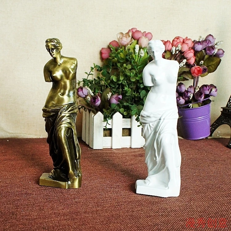 5.5*19CM Good Lucky Venus Goddess Model Figure Sculpture in Art Works handicraft ornaments | Дом и сад