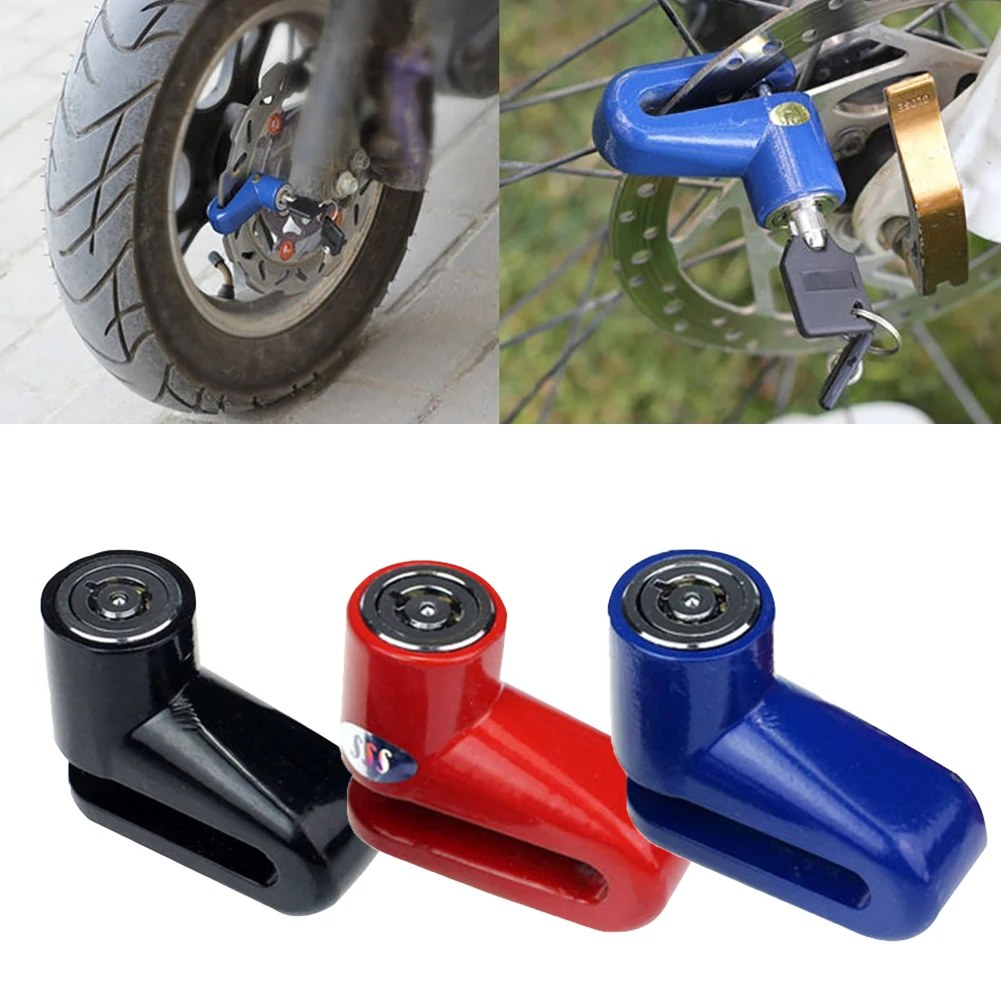Сверхмощный мотоцикл горный велосипед E-Bike дисковый тормоз безопасности Противоугонный замок