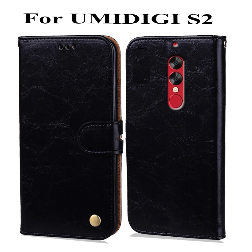 Чехол для UMIDIGI S2 откидной из искусственной кожи чехол кошелек телефона книжка с