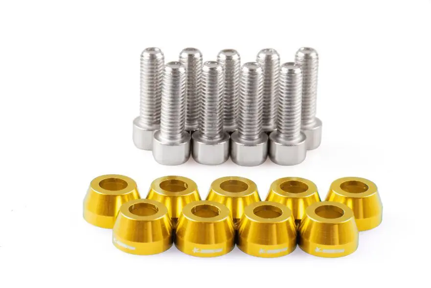 Ryanstar M8 x 1.25 4CYL заголовок коллектор болты + M6X20MM шайбами для Honda Acura RS EA007|header washers|honda