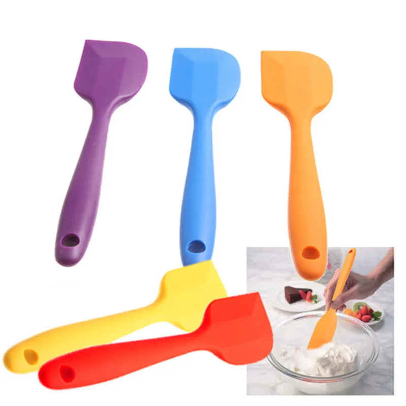 2 шт./лот кухонный силиконовый шпатель для торта скребок смешивания теста щетка