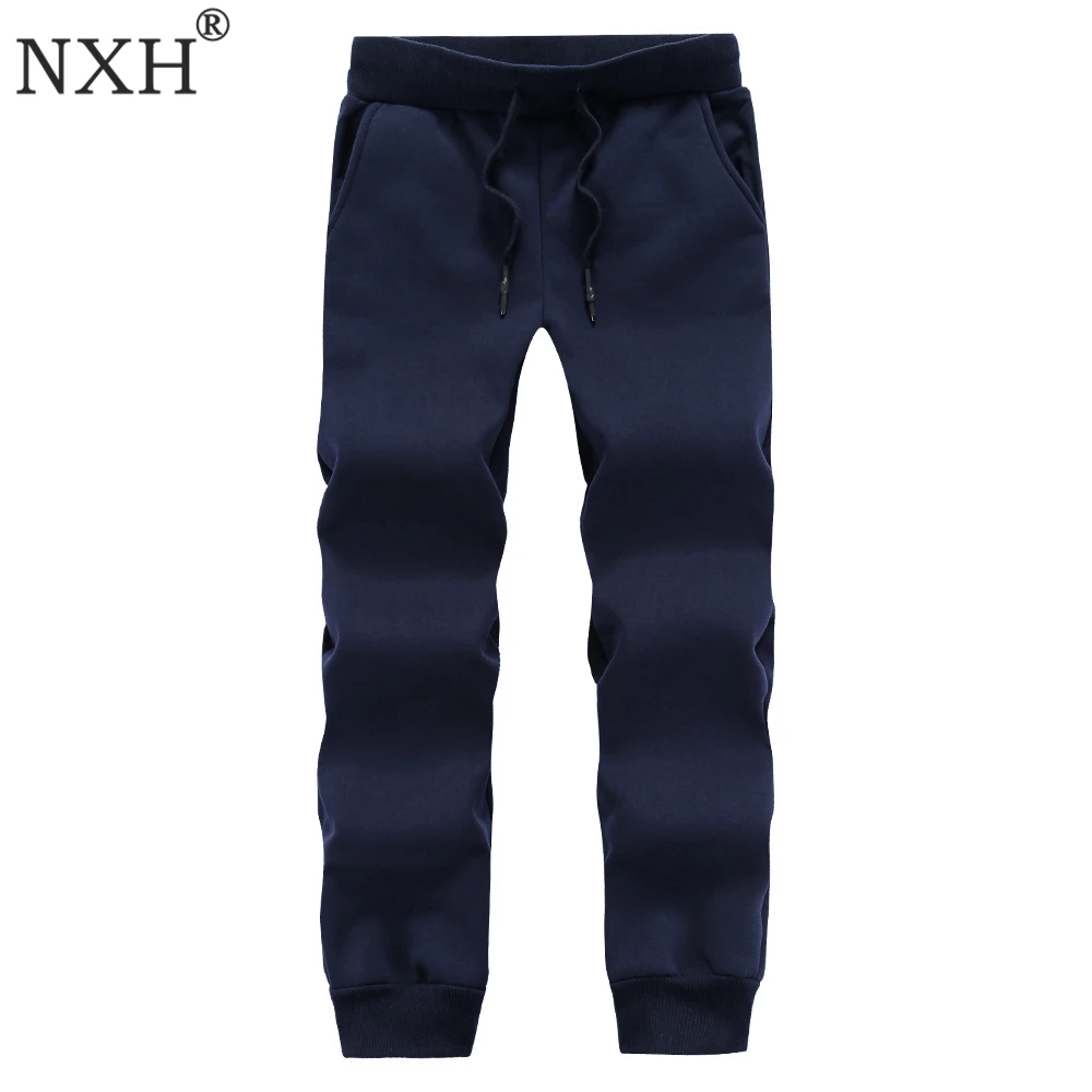 NXH флисовые зимние джоггеры теплые большие размеры 6XL 7XL 8XL спортивные штаны